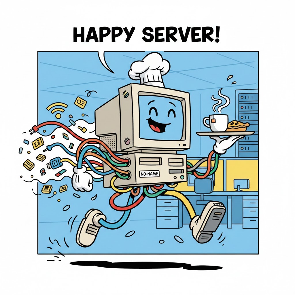 happy server